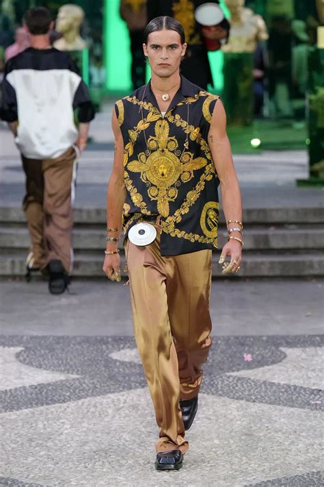 versace men runway|vintage versace runway.